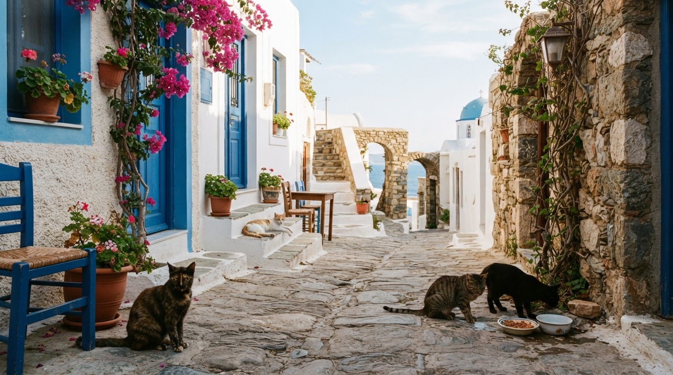 Στα γραφικά σοκάκια